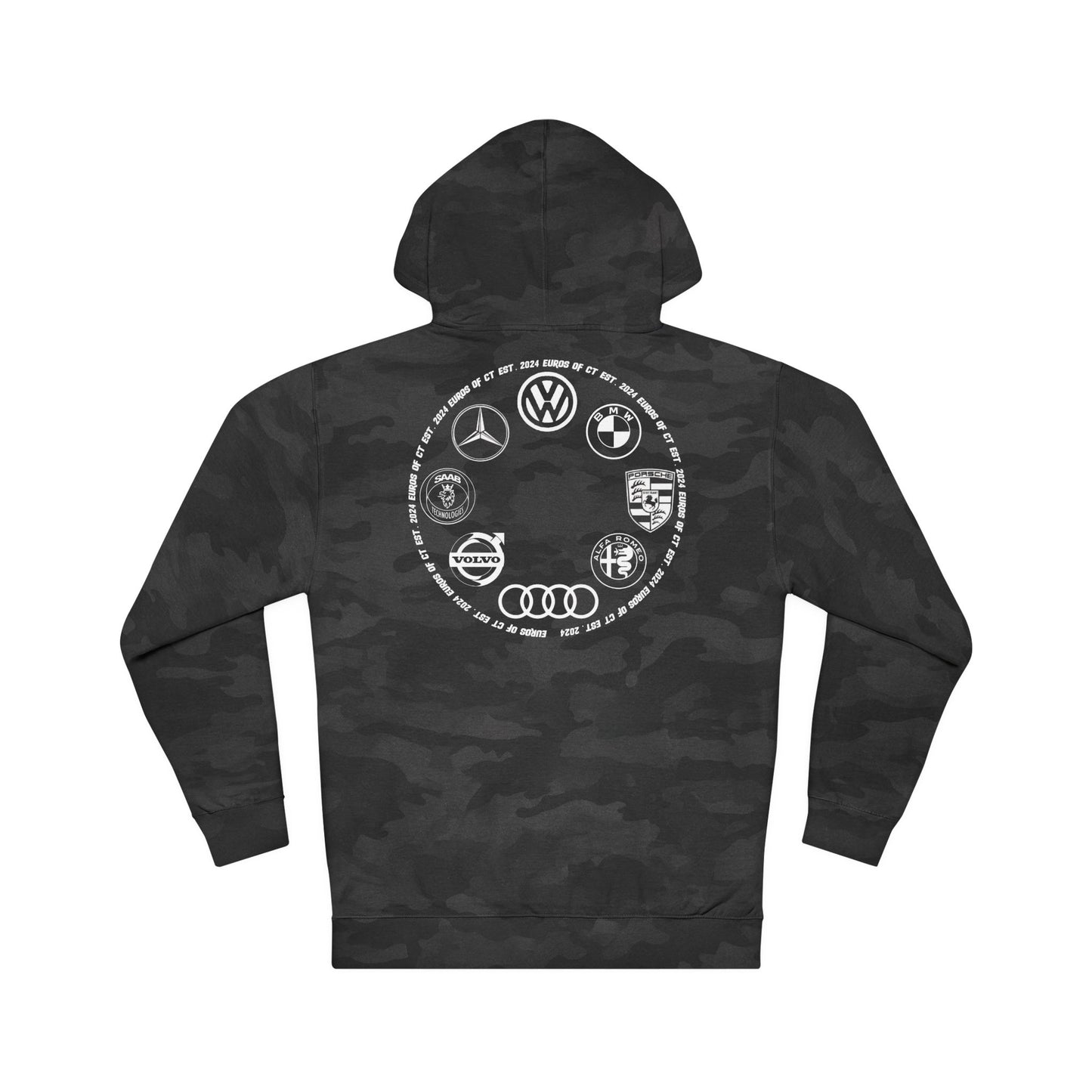 EurosCT EST.24 Camo Hoodie w/Back Logo