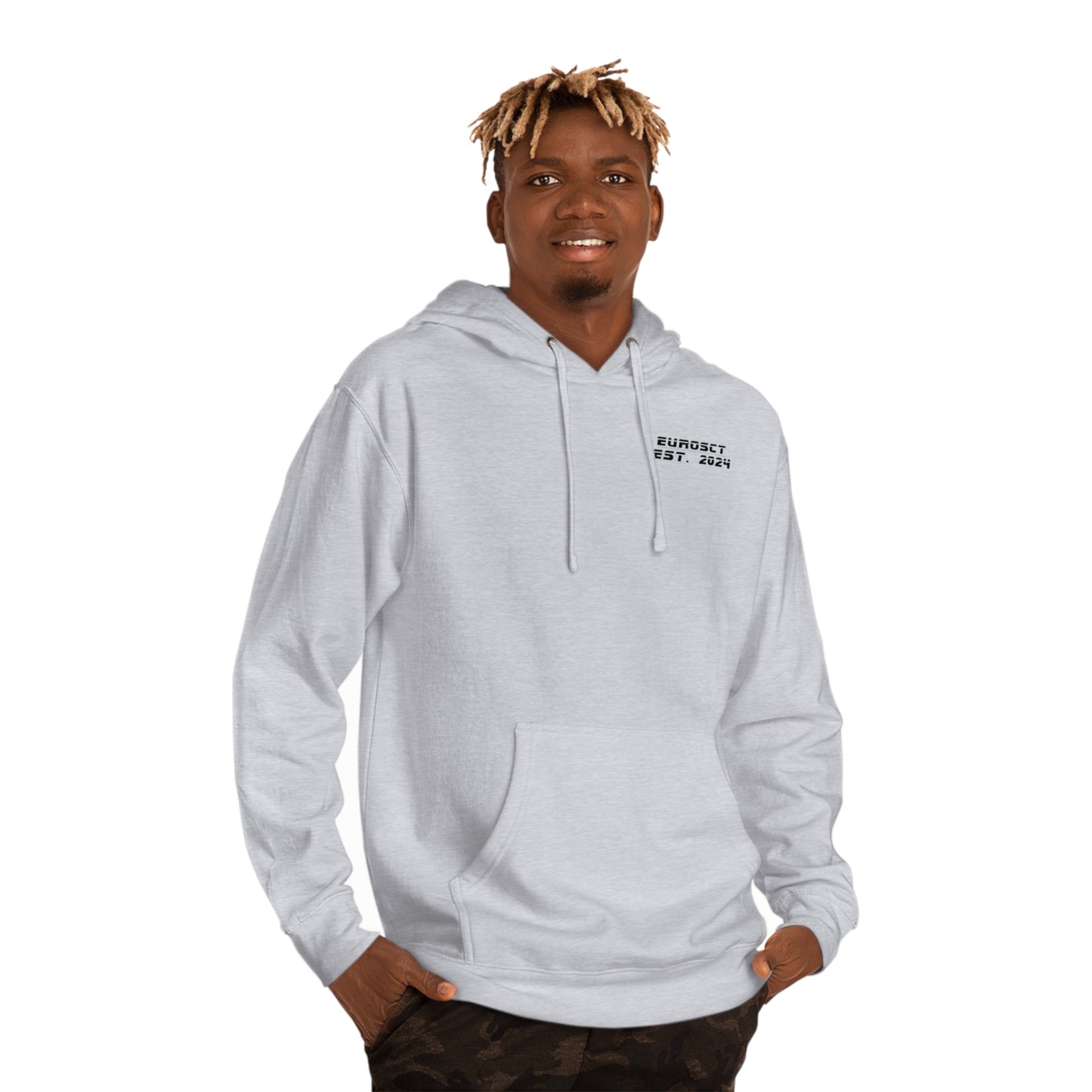 EurosCT EST.24 Black ECT Back Logo Hoodie