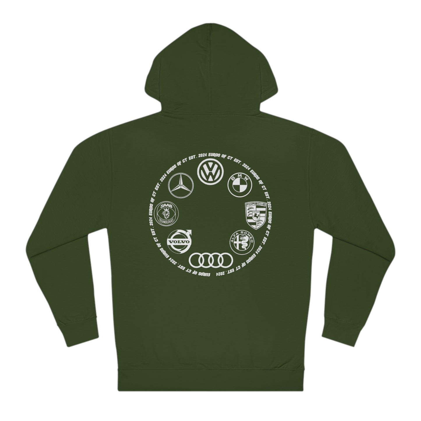 EurosCT EST.24 Hoodie w/Back Logo