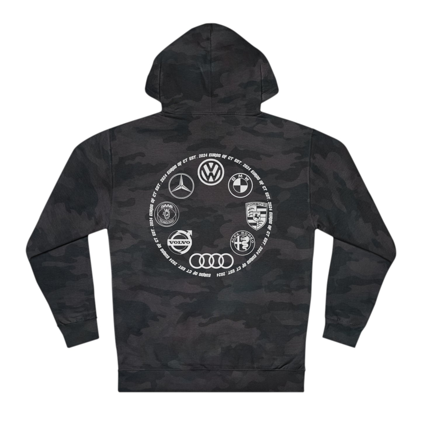 EurosCT Camo Hoodie w/Back Logo