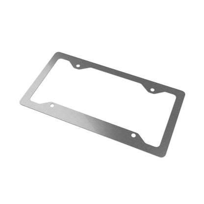 Black Metal EurosCT License Plate Frame